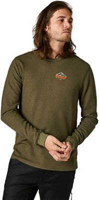 Fox Racing Hero Dirt Long Sleeve Thermal T-Shirt - Fatigue Green, Fatigue Green
